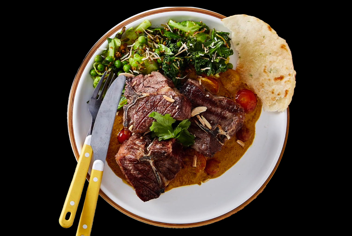 Grilled Tikka Masala Lamb Chops