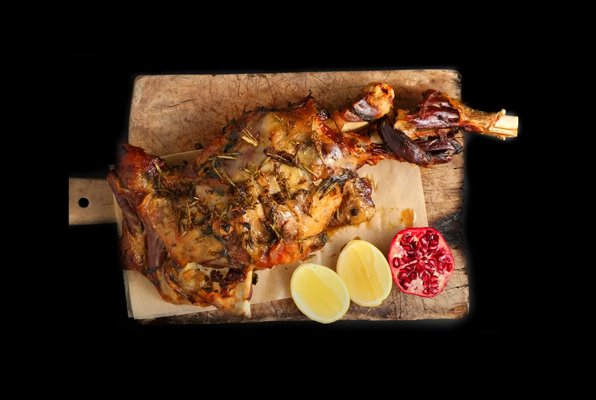 Slow Roasted Goat Shoulder
