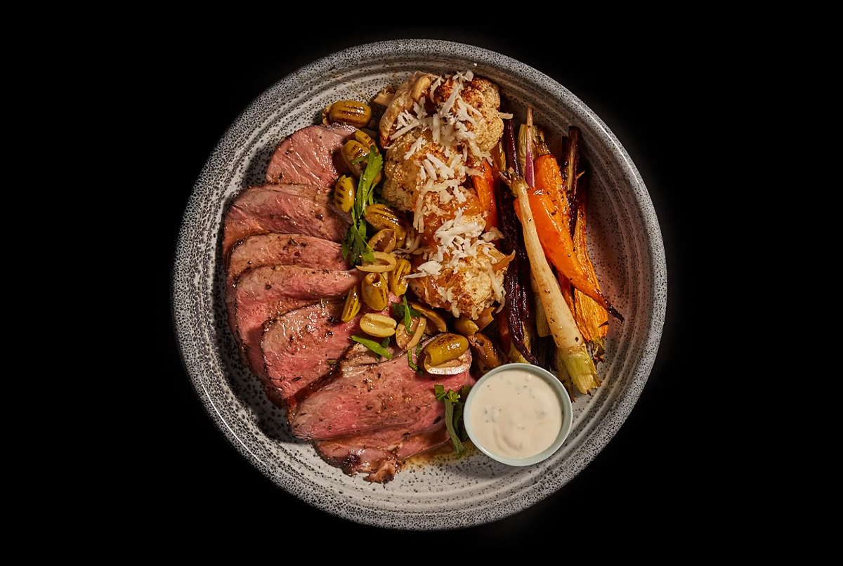 Roast Butterflied Lamb Leg